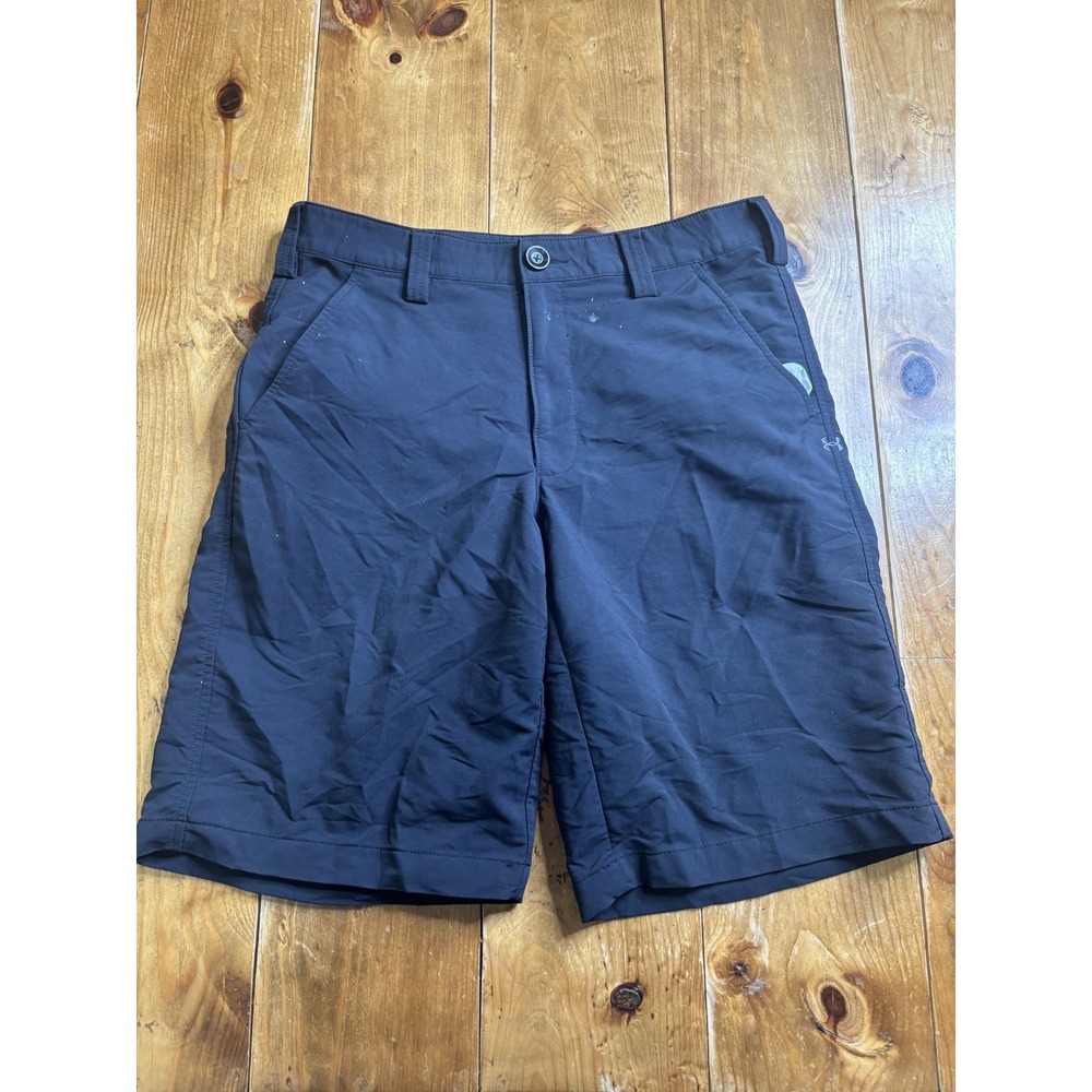 Under Armour Men's Black Activewear‎ Shorts Size 30 Performance Golf Casual